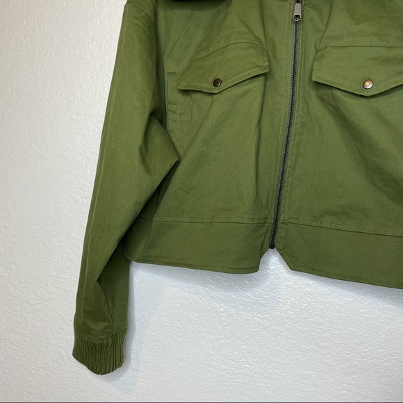 TULAROSA army sherpa johnnie jacket - Picture 5 of 16